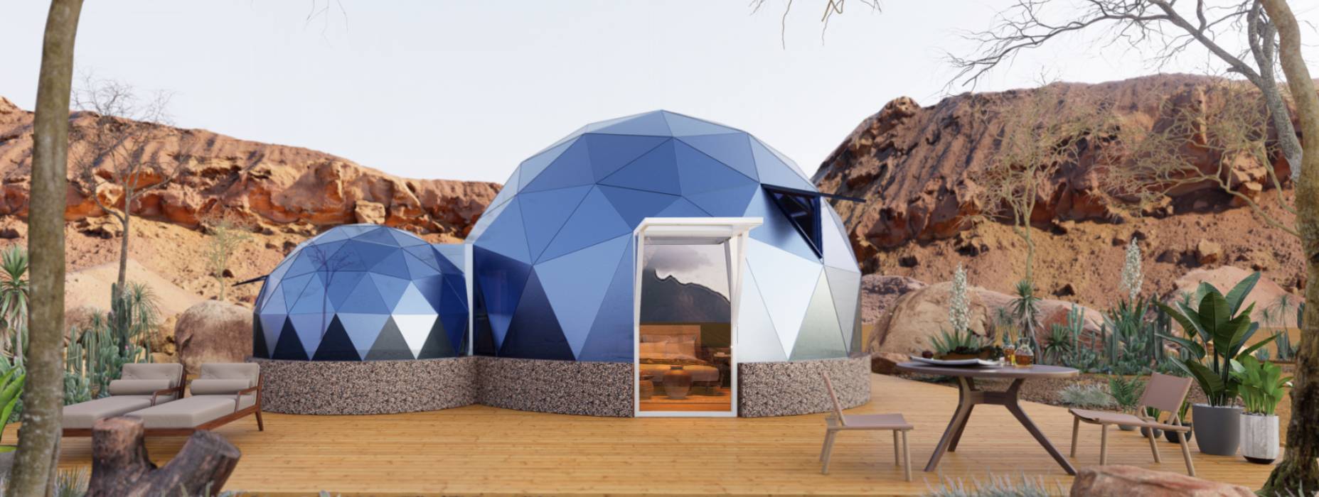 瑞安市球形智能光伏玻璃星空房